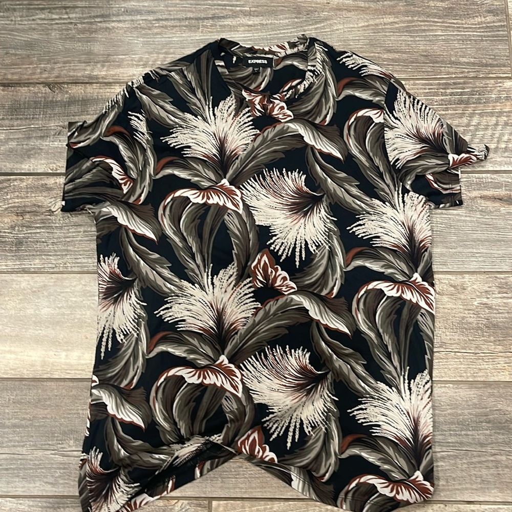 Mens express shirt black
